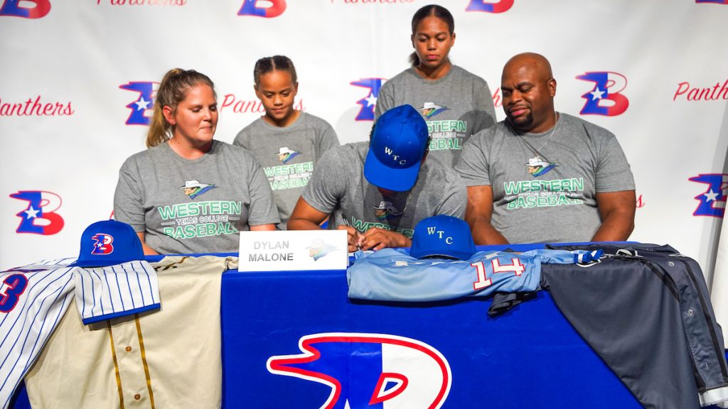 Bullard ISD student-athletes commit to playing their sport at collegiate level