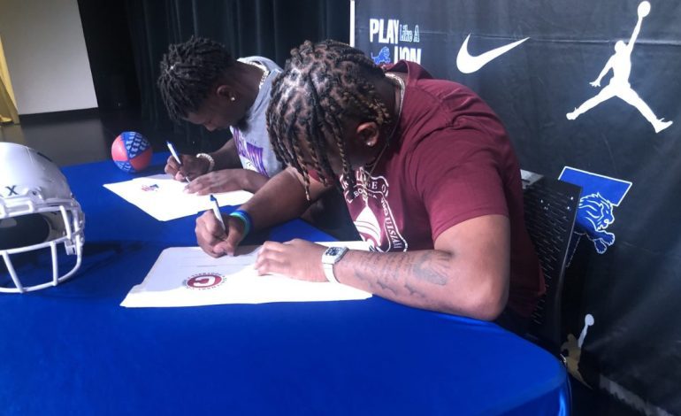 Signing Day Ceremony For Tyler High School Athletes