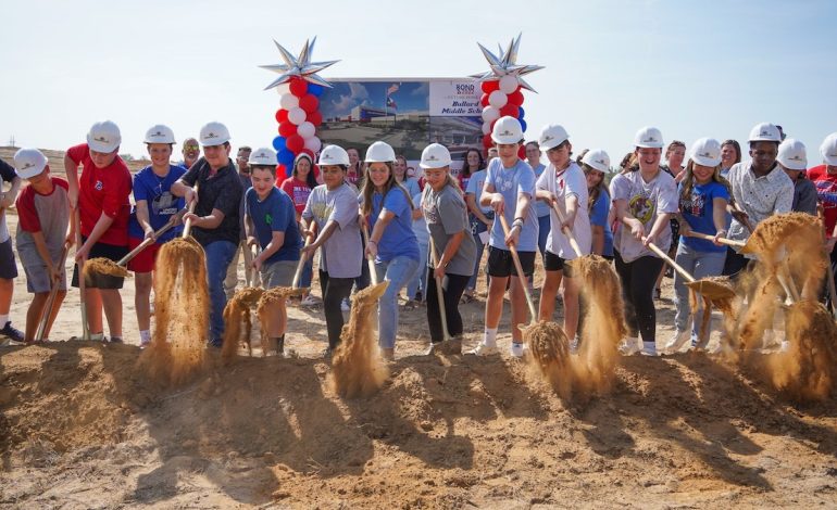 Bullard ISD Breaks Ground On New Middle School