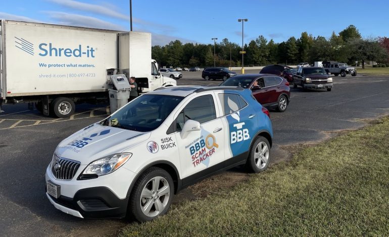 BBB To Host “Secure Your ID” Day Shredding Events