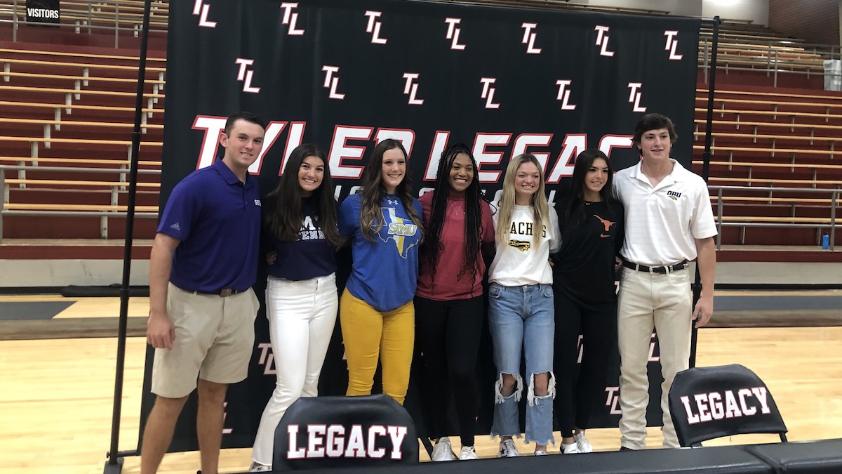 Tyler Legacy High School Athletes Signing Day Ceremony