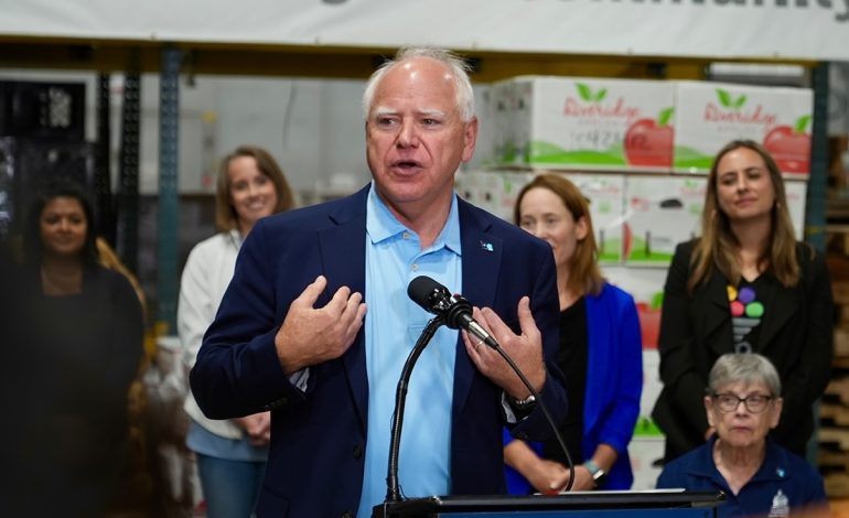 Breaking: Harris Picks Minnesota Gov. Tim Walz as Running Mate