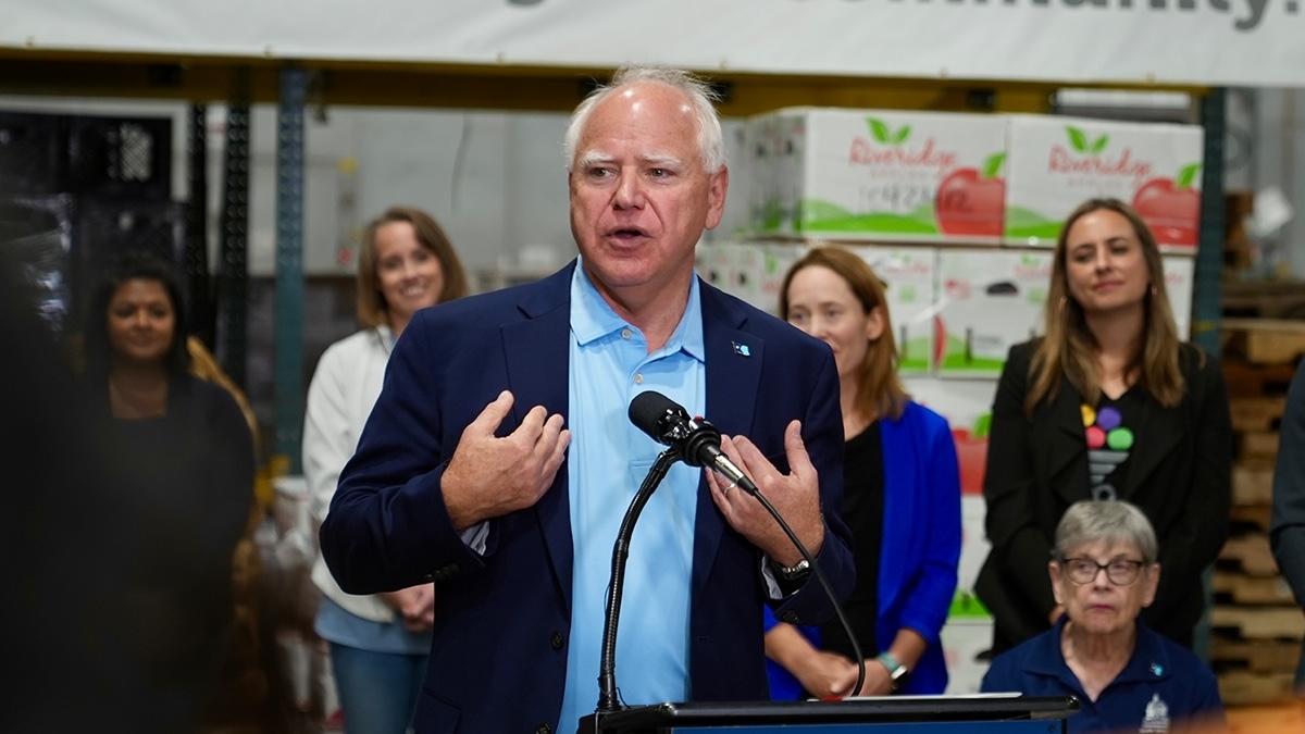 Breaking: Harris Picks Minnesota Gov. Tim Walz as Running Mate