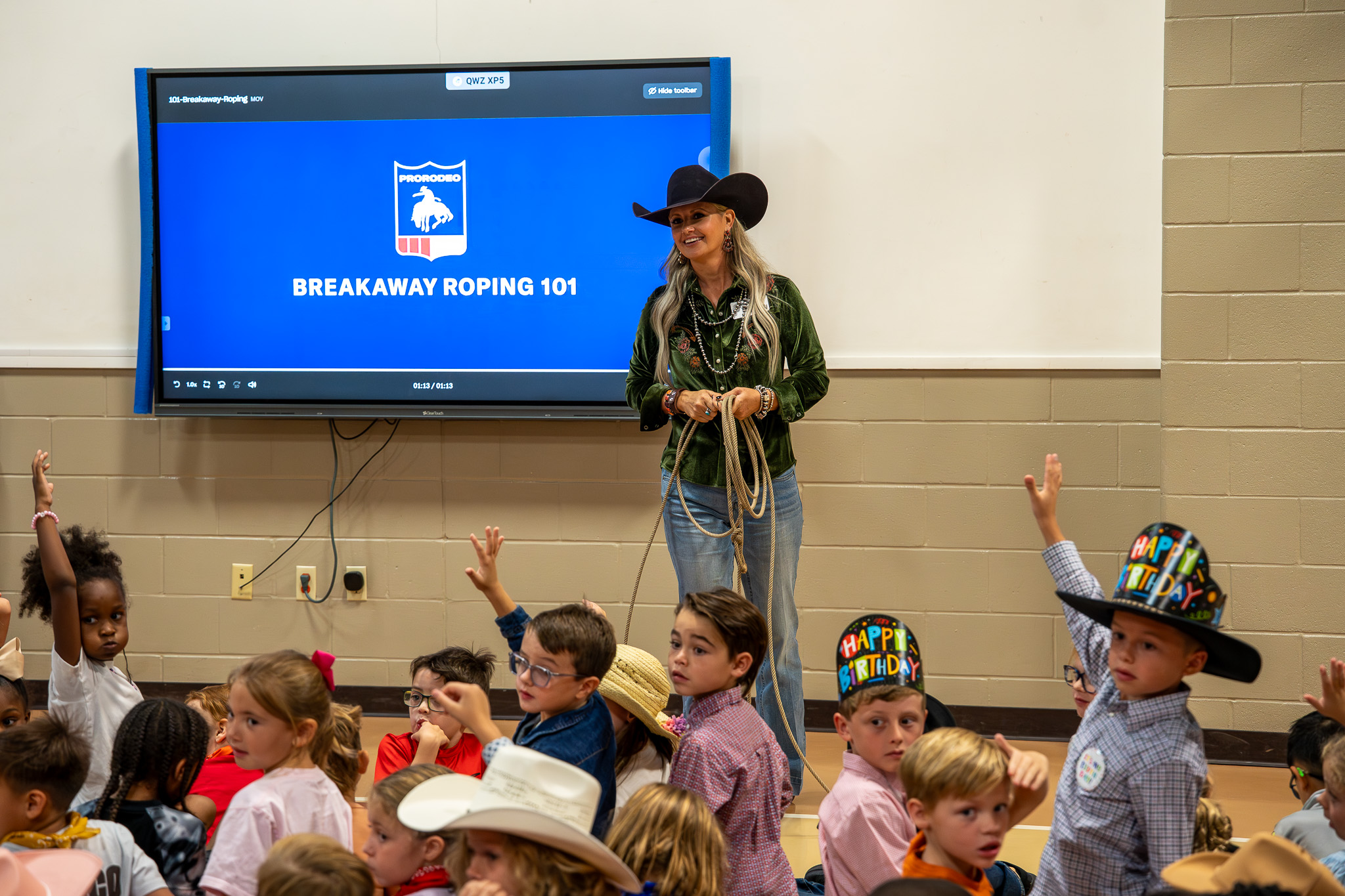 Rodeo hits the halls