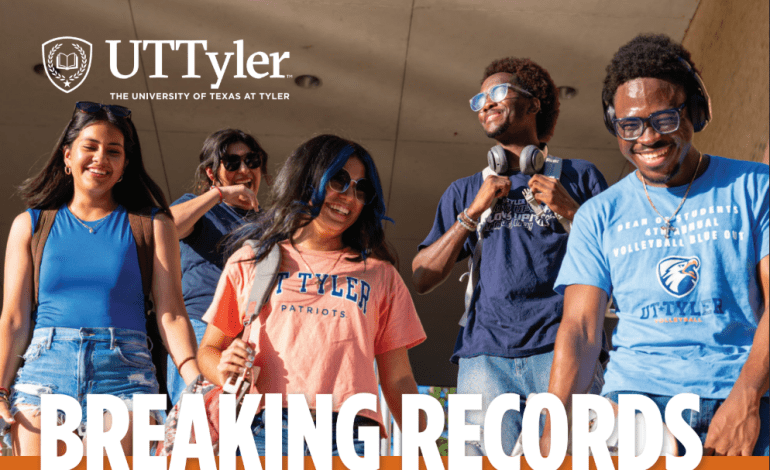 UT Tyler Enrollment Soars to New Heights