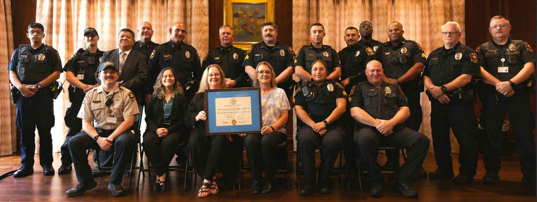 UT Tyler Police Honored by State for Professional Excellence