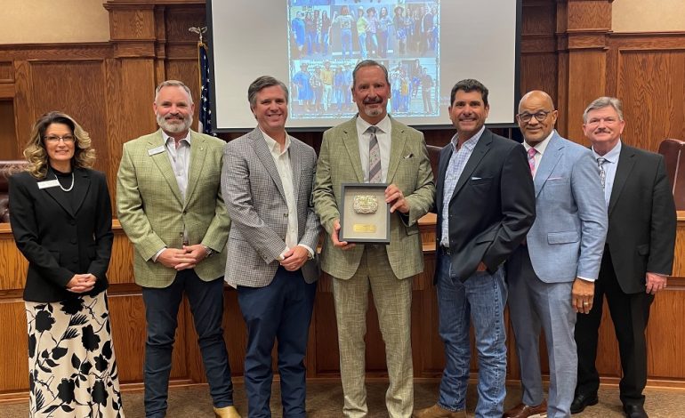 Smith County Receives Round Up Day Award from the East Texas State Fair, Learns of its Economic Impact