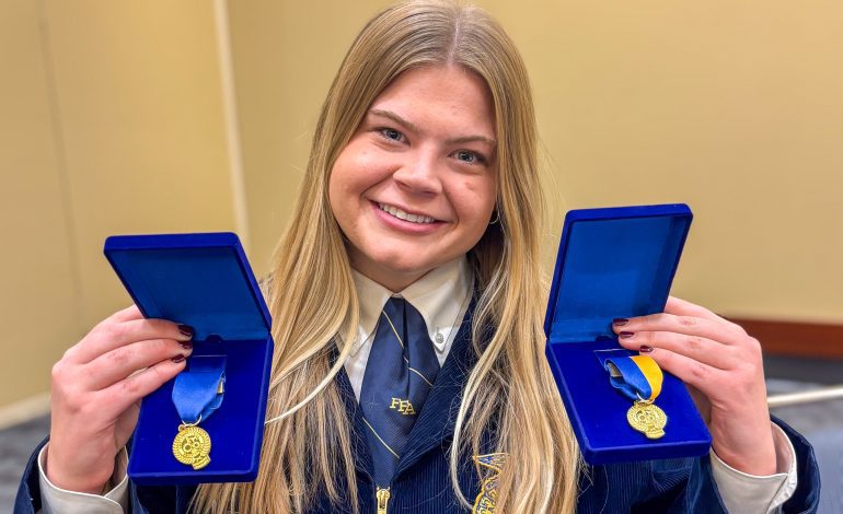 Longview FFA student named national champion, honors brother’s legacy through service project