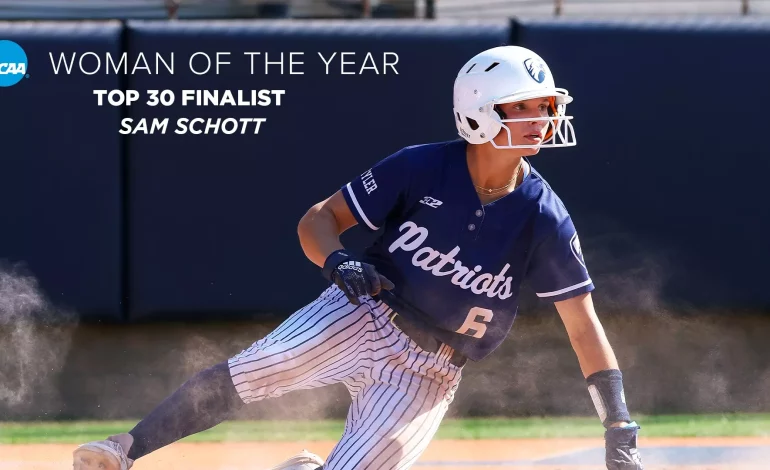 Sam Schott named as top 30 finalist for the NCAA Woman of the Year award
