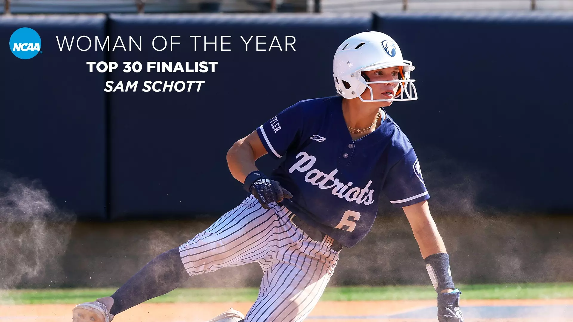 Sam Schott named as top 30 finalist for the NCAA Woman of the Year award