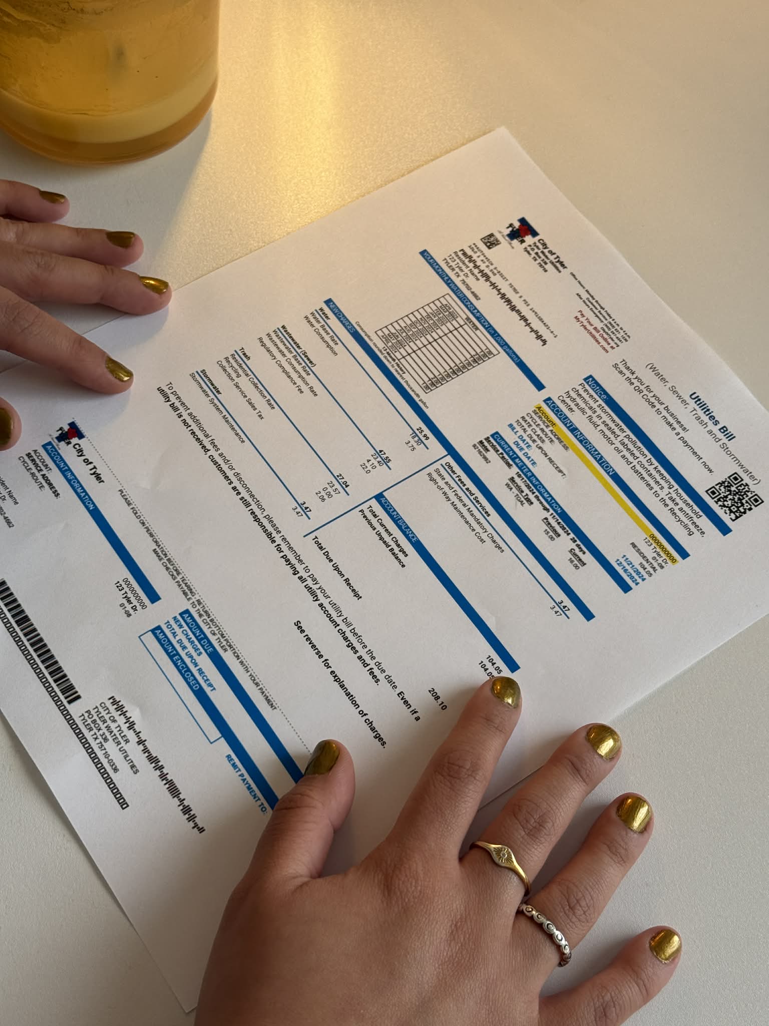 City of Tyler to Launch Redesigned Utility Bills for Enhanced Clarity in Early 2026