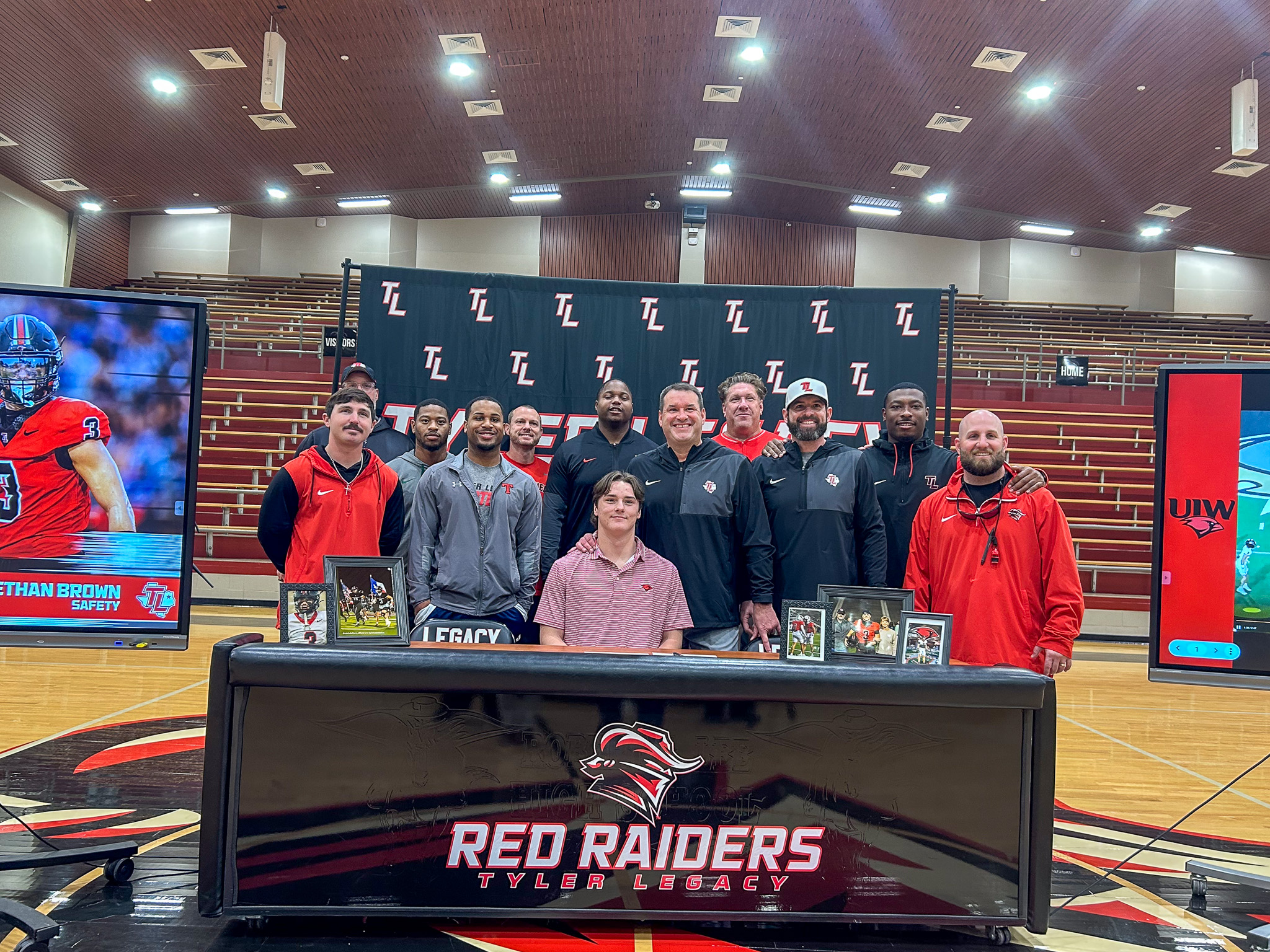 Tyler Legacy Celebrates Signing Day for Senior Ethan Brown