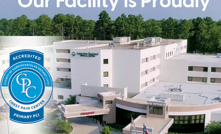 Longview Regional Medical Center Receives ACC Chest Pain Center with Primary PCI