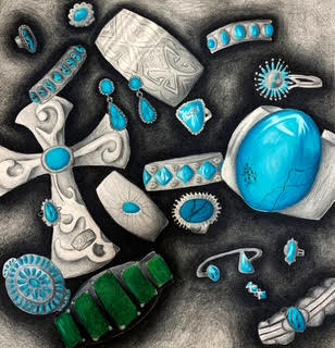 Pine Tree ISD Student Artwork Selected for Display at Bullock Texas State Museum