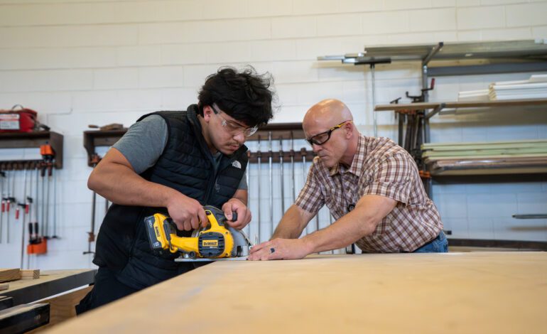 CTC Carpentry Program Lays Foundation for Construction Careers