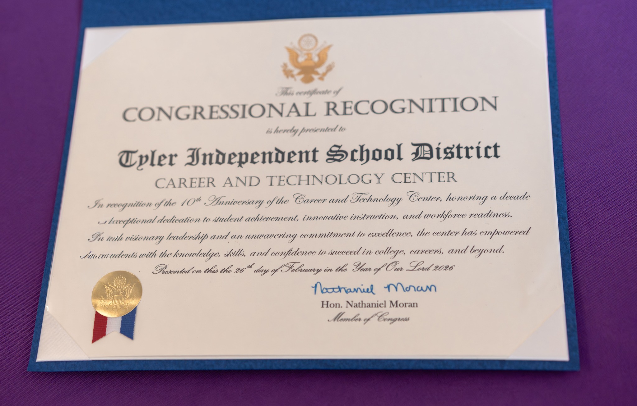 Tyler ISD CTC Marks 10 Years of Impact and Innovation