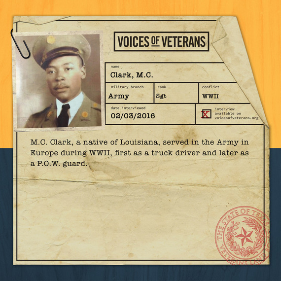 Voices of Veterans: Sergeant M.C. Clark Shares His Story of Service in the United States Army During WWII