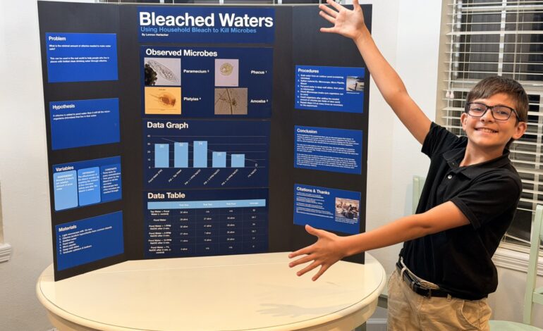 Moore Students Shine at Texas State Science and Engineering Fair