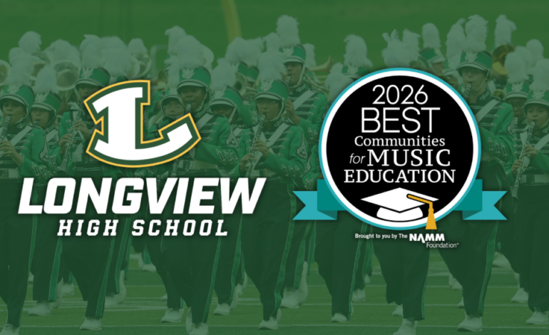 Longview High School earns national honor for music education excellence