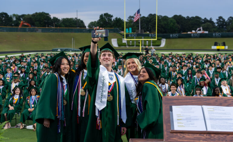 Longview High School celebrates 541 graduates in packed Lobo Stadium ceremony
