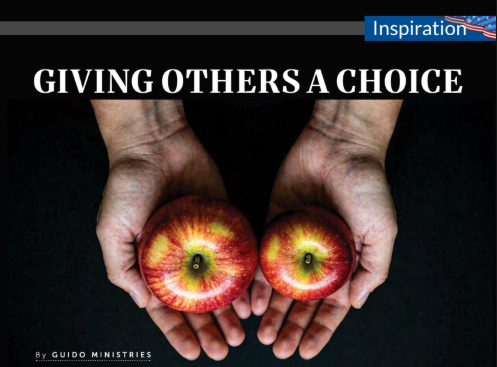 GIVING OTHERS A CHOICE
